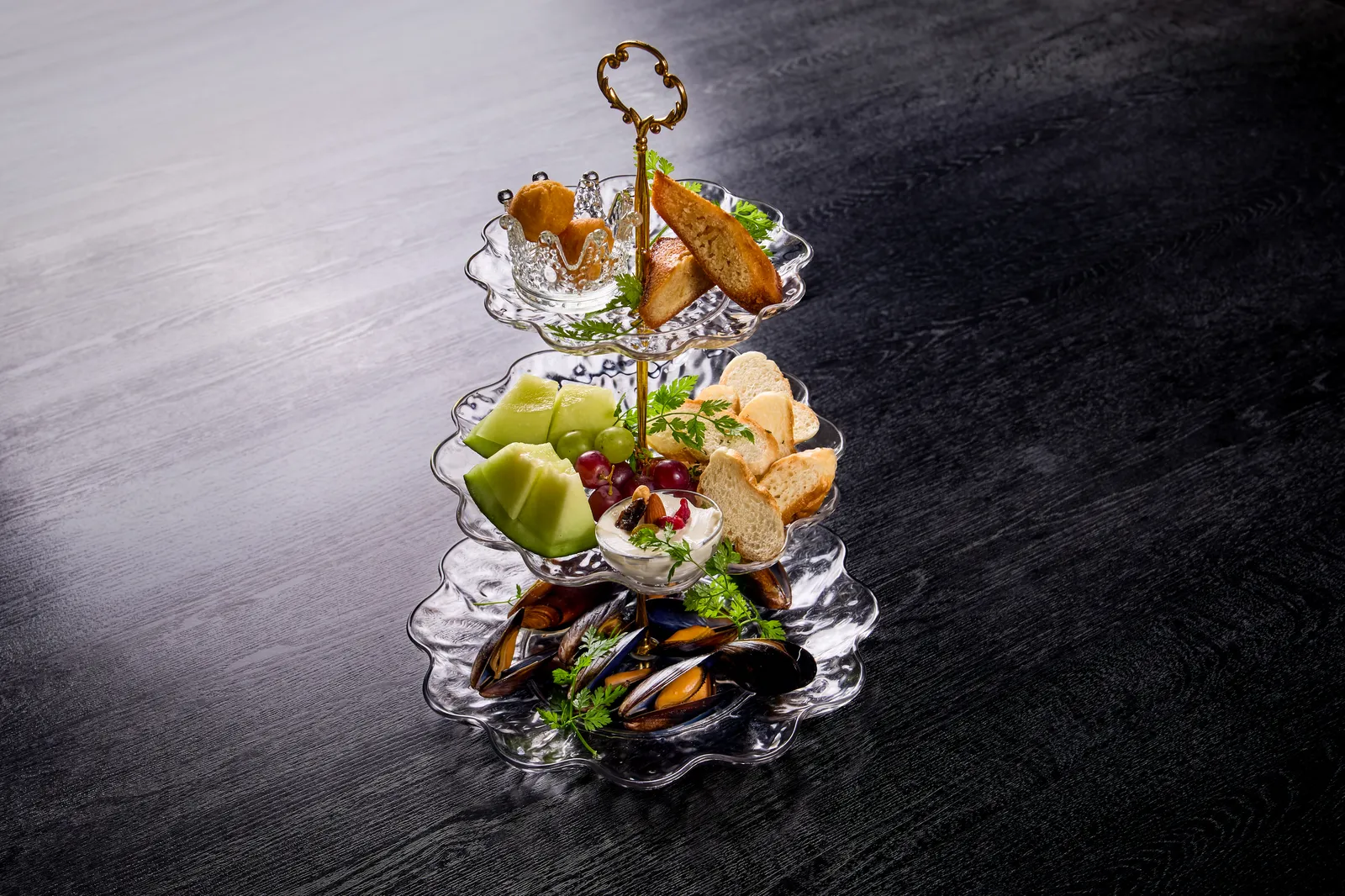 A dish from the bounty of the sea